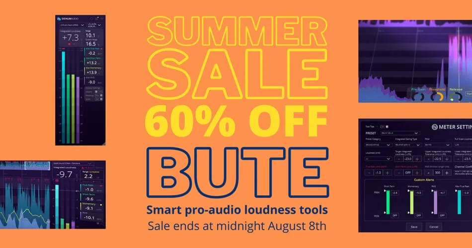 Signum Audio 夏季特卖：BUTE 系列插件节省 60%-