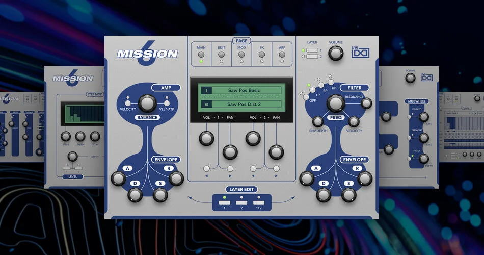 图片[1]-UVI 推出 Mission 6 虚拟仙女座 A6 合成器-