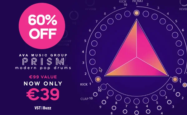 节省 60% 购买 AVA Music Group 的 PRISM 现代流行鼓-