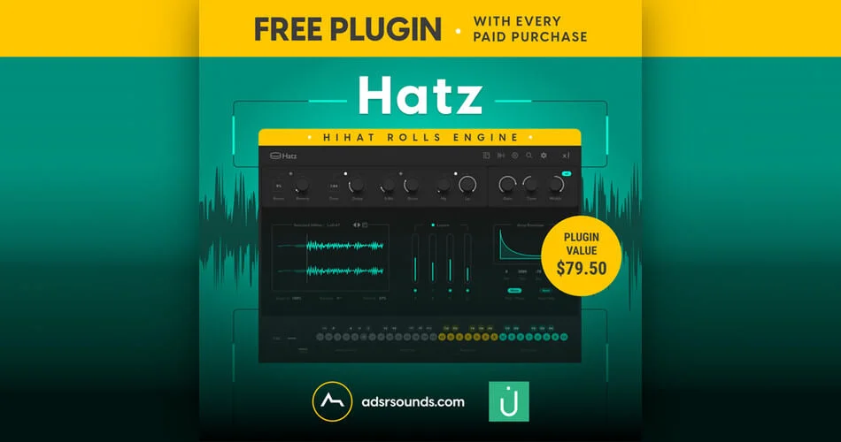 在 ADSR Sounds 购买可免费获得 Thenatan 的 Hatz-