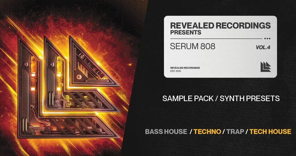 Alonso Sound 发布 Revealed Serum 808 Vol 4声音包-