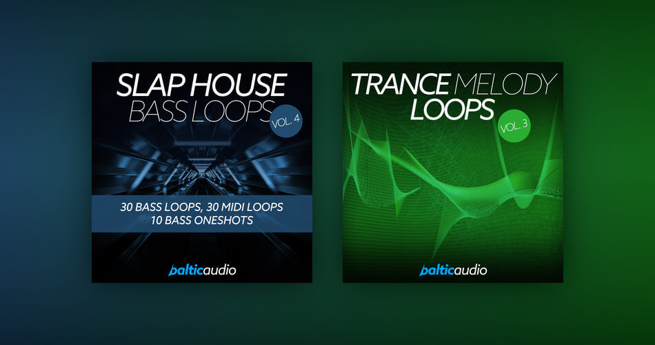 图片[1]-Baltic Audio 发布 Trance Melody Loops Vol 3 和 Slap House Bass Loops Vol 4-