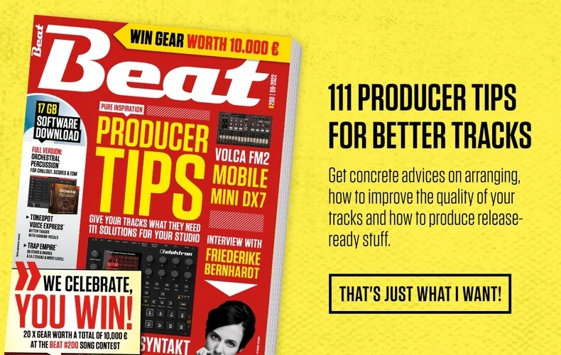 图片[1]-Beat Magazine #200：赢得 10k 奖品，IK 管弦打击乐等-