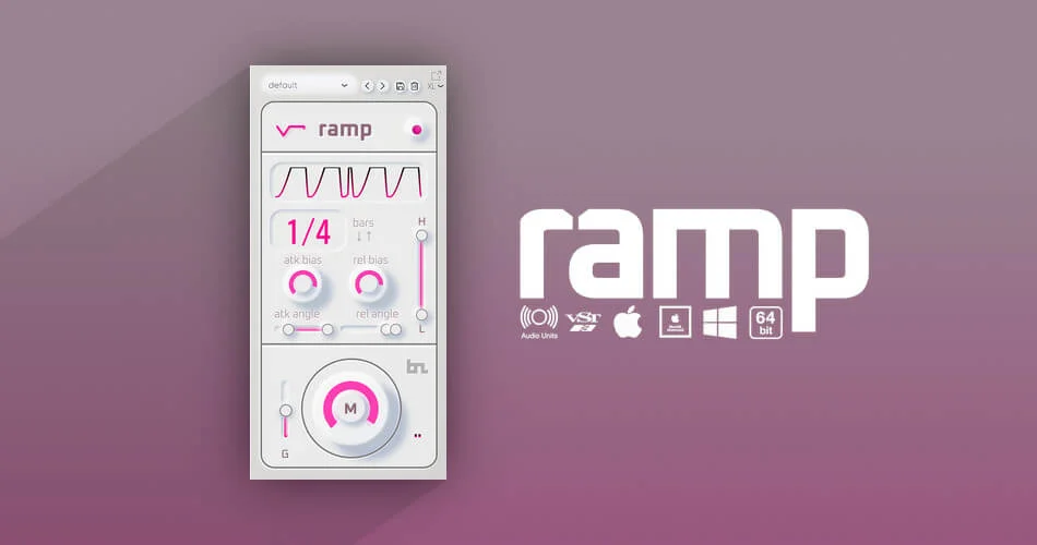 Beatskillz 在介绍中发布 Ramp 音量整形器效果插件-