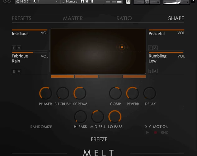 使用 Cinematique Instruments Melt 创造性地混合声音，优惠 30%-