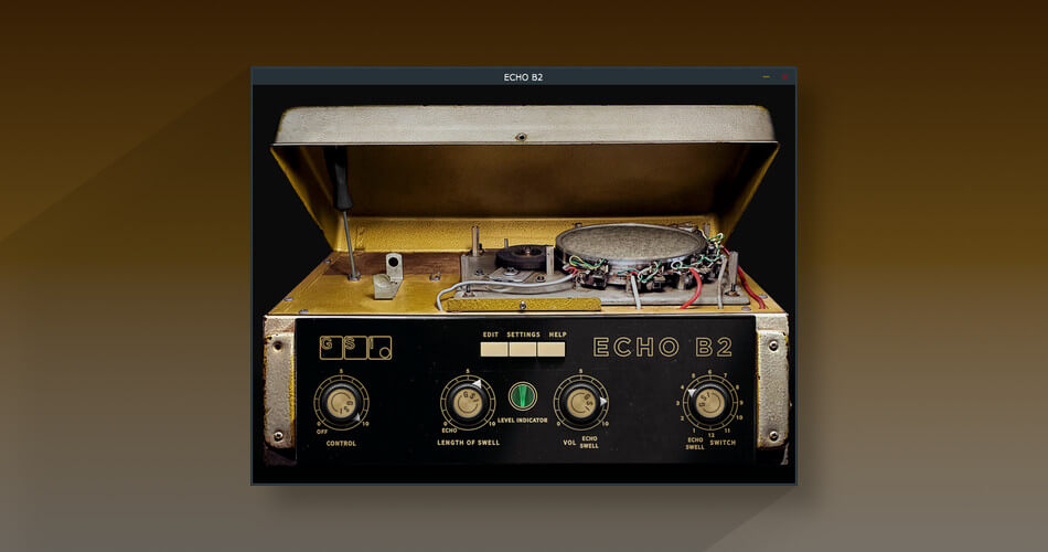 图片[1]-GSi 发布 Binson Echorec T5E 老式阀盘回声的 ECHO B2 仿真-