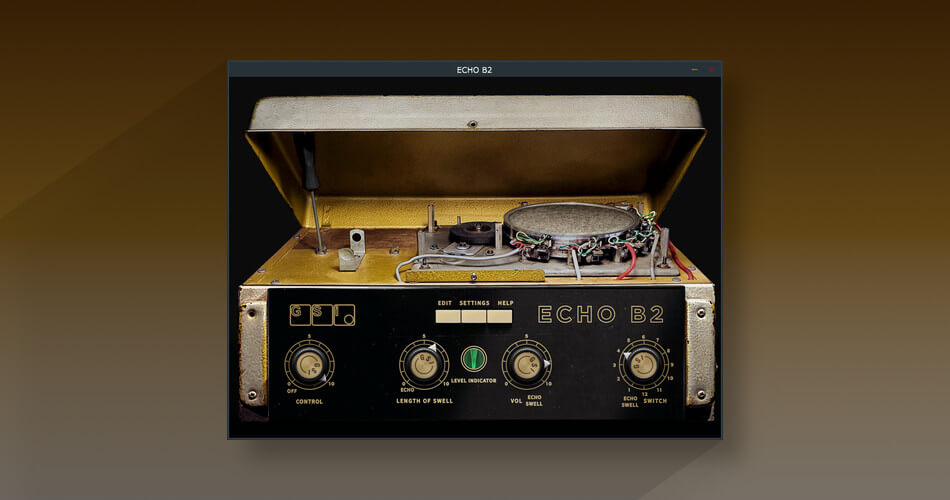 GSi 发布 Binson Echorec T5E 老式阀盘回声的 ECHO B2 仿真-