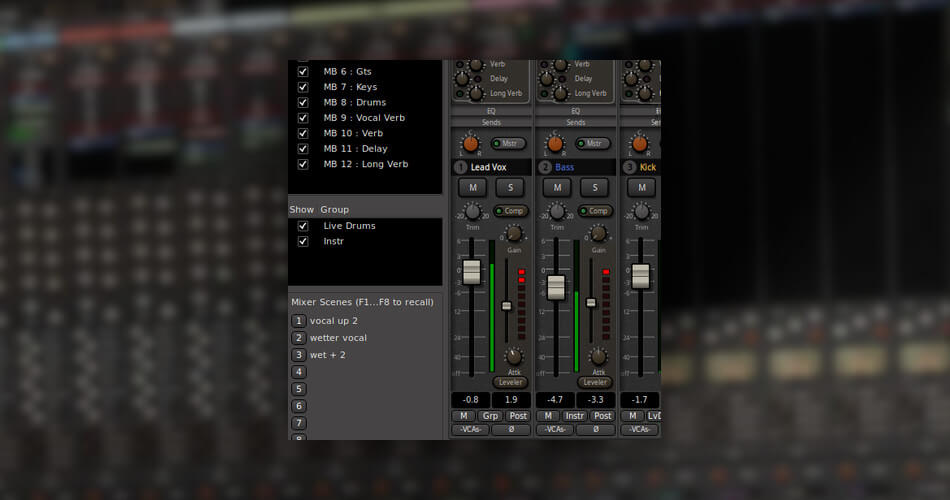 图片[1]-Harrison 控制台将 Mixbus32C 更新到 v8.1，包括。混音器场景和原生 M1 支持-