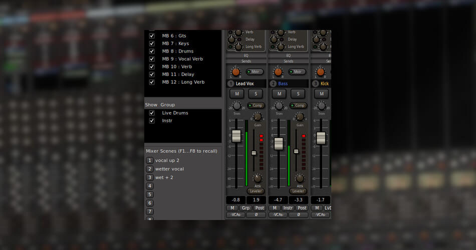 Harrison 控制台将 Mixbus32C 更新到 v8.1，包括。混音器场景和原生 M1 支持-