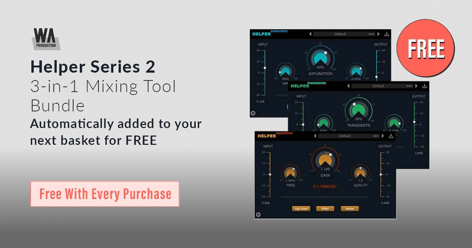 WA Production Helper Series 2 插件包免费在 Loot Audio 购买-
