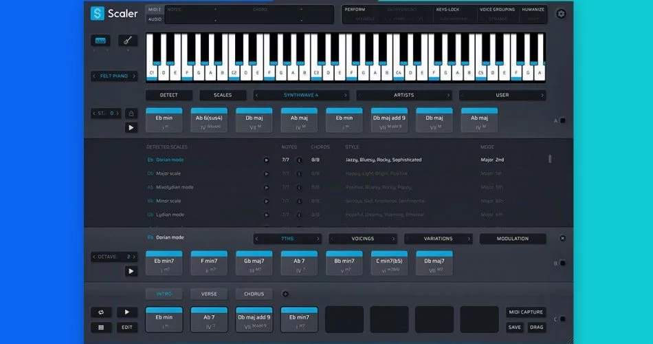 Plugin Boutique 推出的 Scaler 2 音乐理论工具现价 49 美元-