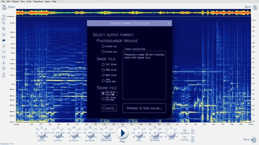 Photosounder 基于图像的音频编辑器/合成器更新到 v1.11.1-