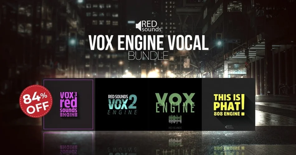 Red Sounds 的 Vox Engine Kontakt Bundle 售价 19.95 美元-