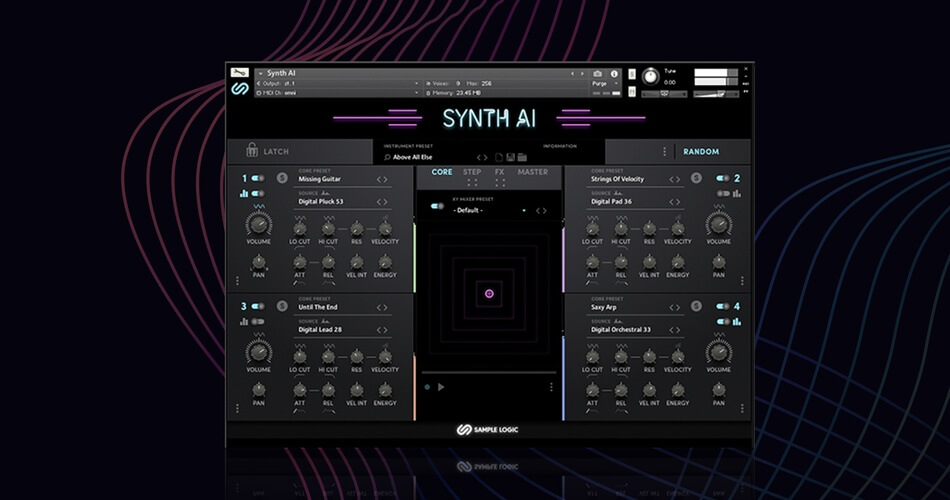 Sample Logic 推出 Synth AI – Kontakt 的动画智能介绍-
