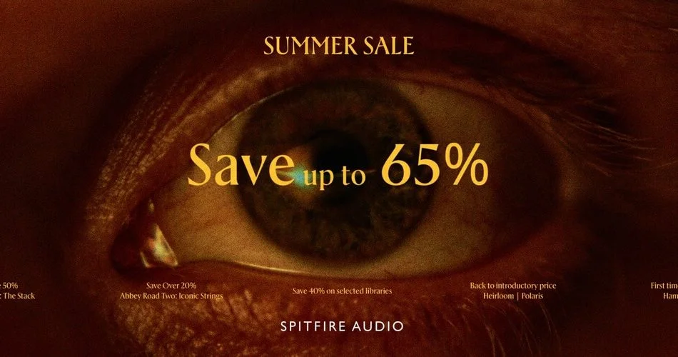 Spitfire Audio 推出 2022 年夏季特卖，最高可享 65% 折扣-
