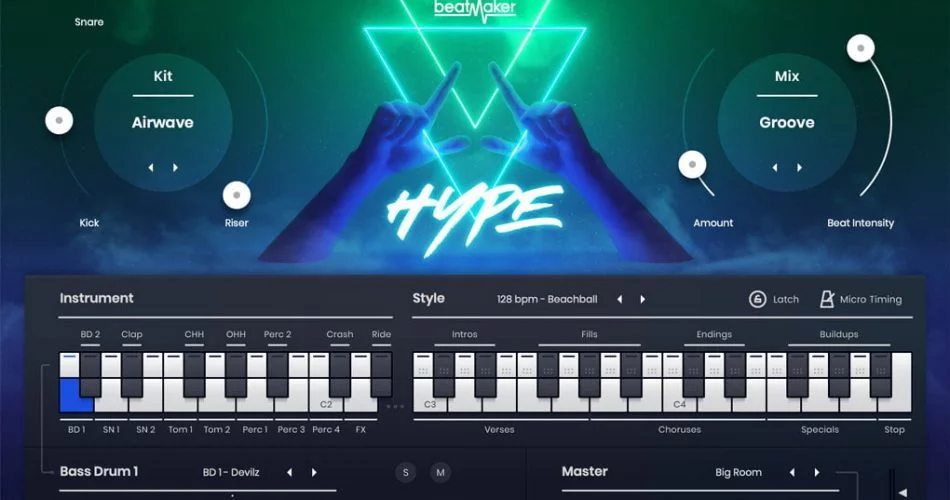 在 UJAM 的 Beatmaker Hype 虚拟鼓乐器上节省 35%-