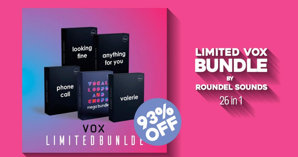 图片[1]-Roundel Sounds 26 合 1 Vox 限量套装售价 19.95 美元-