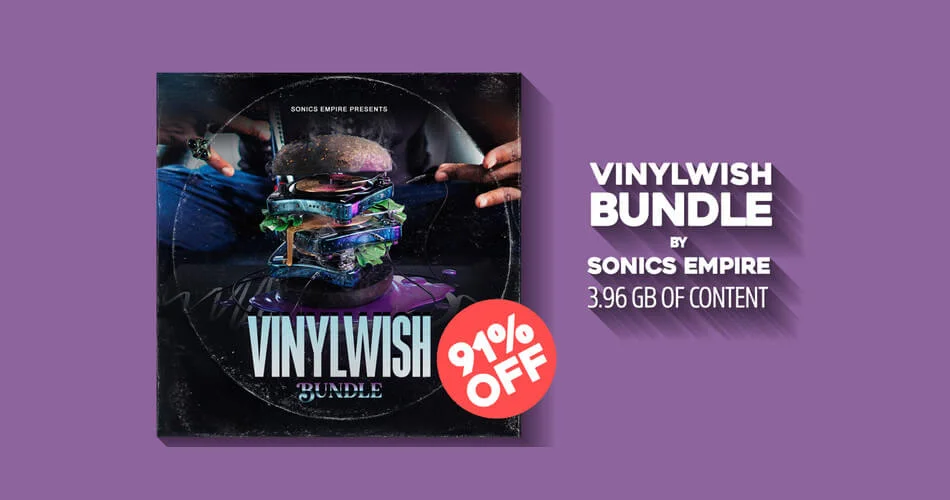 在 VST Alarm 购买 Sonics Empire 的 Vinylwish Bundle 可节省 91%-