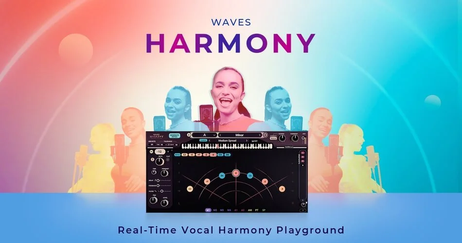 图片[1]-Waves 发布 Harmony 实时人声和声游乐场-