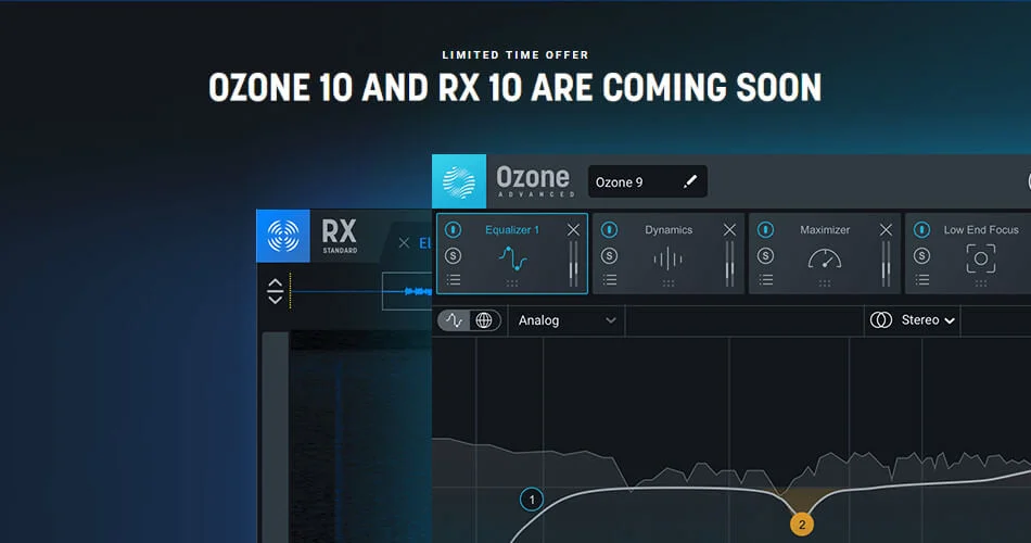 图片[1]-节省 iZotope Ozone 和 RX + 9 月免费更新到版本 10-