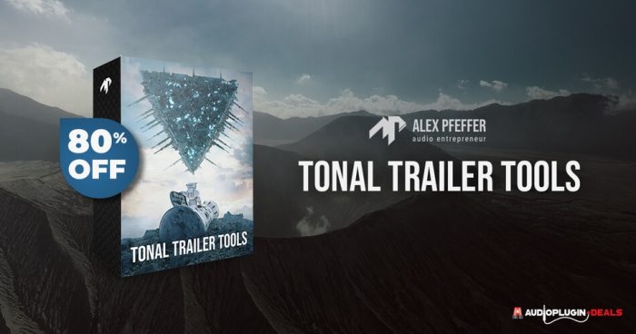 在 Alex Pfeffer 的 Tonal Trailer Tools 示例库上节省 80%-