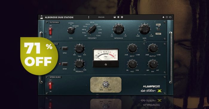 AudioThing 的 Alborosie Dub Station 效果器插件现价 34.99 美元-