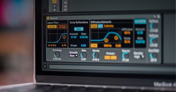 Ableton Live 11.2 改进了混响设备-