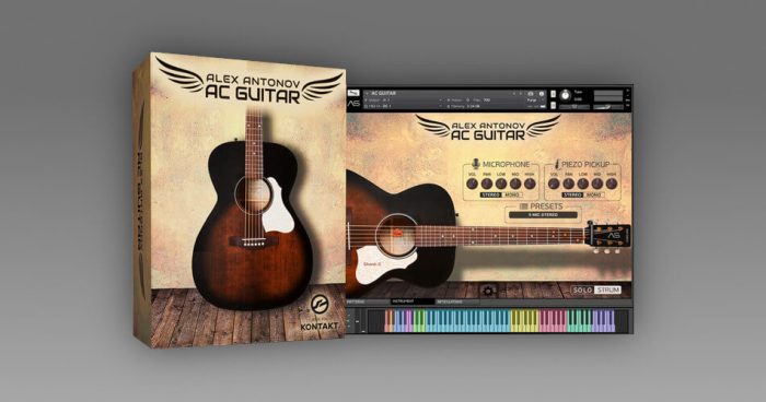 Alex Antonov 为 Kontakt 发布 AC Guitar 虚拟乐器-