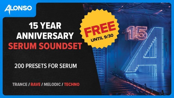 免费：Alonso 15 周年血清 Soundset（限时）-