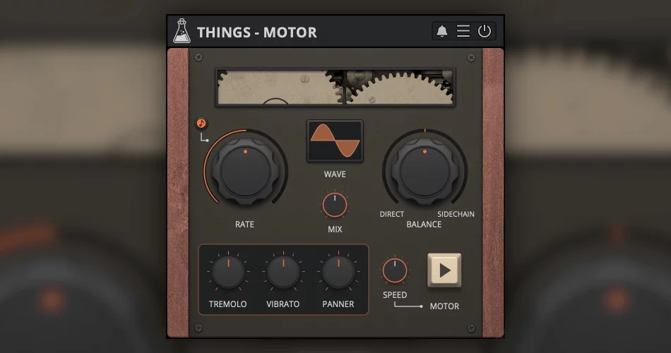 AudioThing 推出的 Things Motor 信号斩波器插件售价 9 美元-