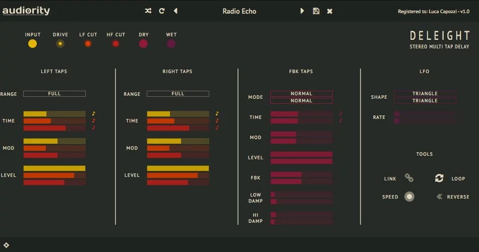 Audiority 的 Deleight 多点延迟插件售价 19 美元-