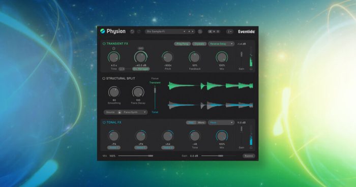 Eventide 在介绍中发布 Physion Mk II 创意多效果插件-