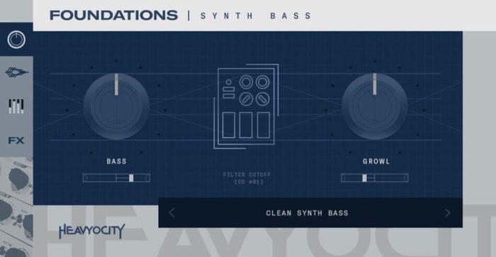 Heavyocity 为 Kontakt Player 发布免费的 Foundations Synth Bass-