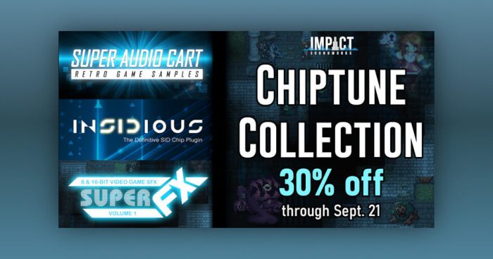 Chiptune Collection Sale：在 Impact Soundworks 库上节省 30%-