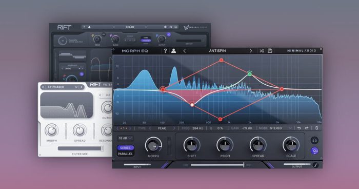 Minimal Audio 的 Rift 2.0、Morph EQ 等可节省 20%-