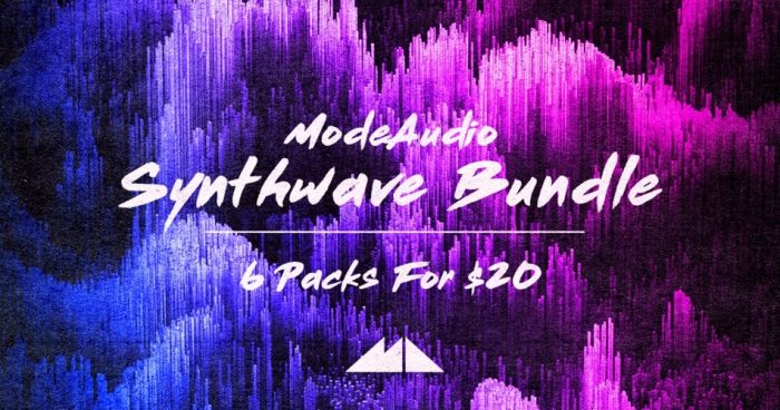 图片[1]-ModeAudio Synthwave Bundle：6 个音色包，售价 20 美元！-