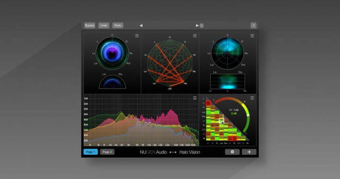 NUGEN Audio 推出 Halo Vision 音频分析套件-