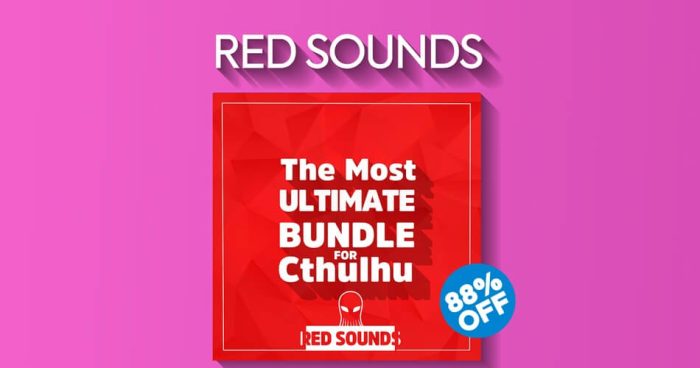 图片[1]-Cthulhu 的终极捆绑包：Red Sounds 的 9 包可节省 88%-