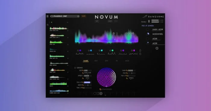 图片[1]-使用颗粒合成节省 30% 的 Novum 创意采样器-