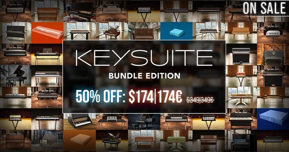 通过 UVI 节省 50% 的 Key Suite Bundle Edition 虚拟乐器收藏-