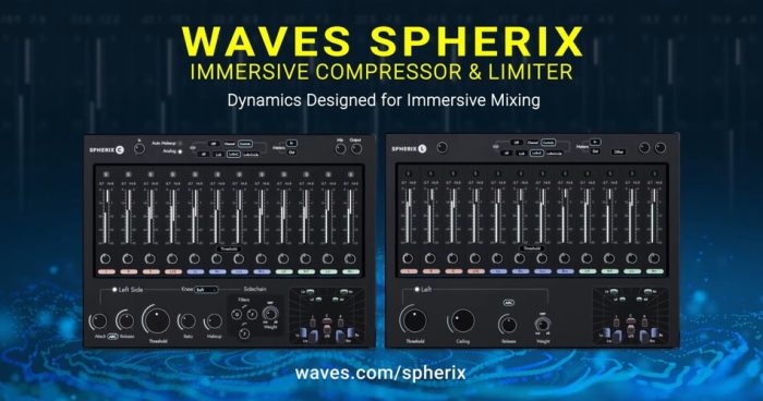 图片[1]-Waves 推出 Spherix 沉浸式压缩器和限制器插件-