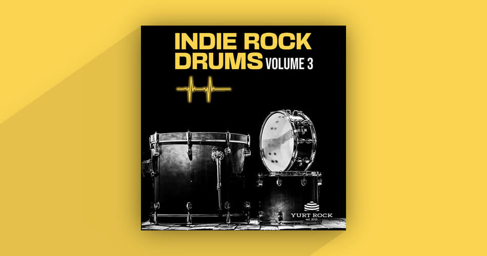 Yurt Rock 发行 Indie Rock Drums Vol 3个样品包-