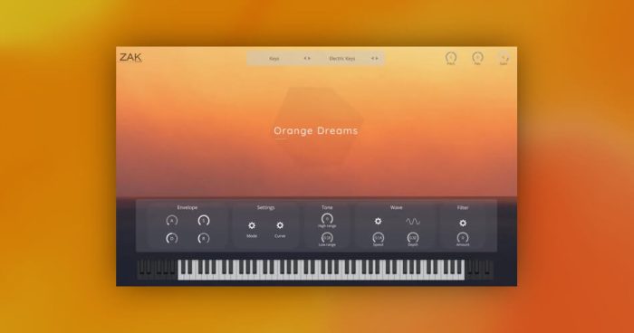 图片[1]-ZAK Sound 为“Chill Vibes”设计的 Orange Dreams 乐器以 40% 的折扣价出售-