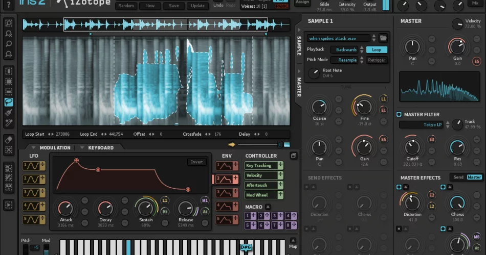 Plugin Boutique 推出了 iZotope 的Iris 2软件合成器乐器销售-