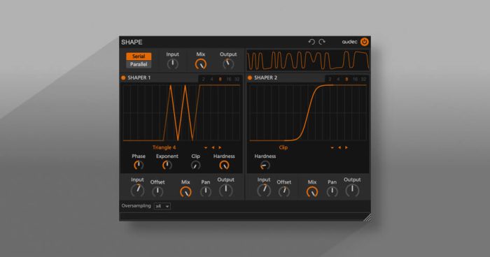 Audec 发布 Shape 2 波形调整器插件，包括免费版-