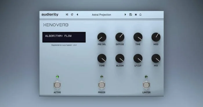 Audiority 将 XenoVerb 创意混响更新到 v1.4，包括拍手支持-