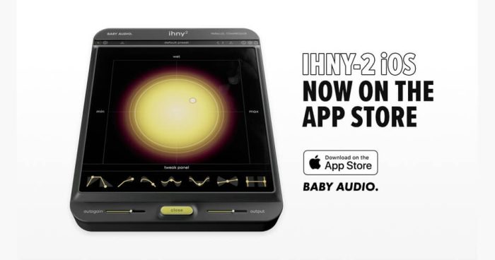 图片[1]-Baby Audio 发布适用于 iOS/AUv3 的 IHNY-2 并行压缩器-