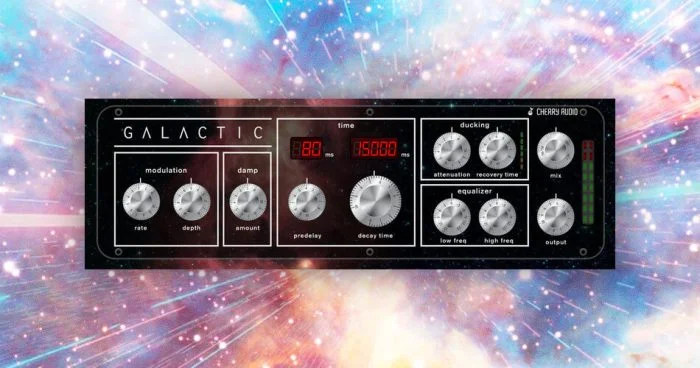 Cherry Audio 的 Galactic Reverb 效果器插件现价 9 美元-