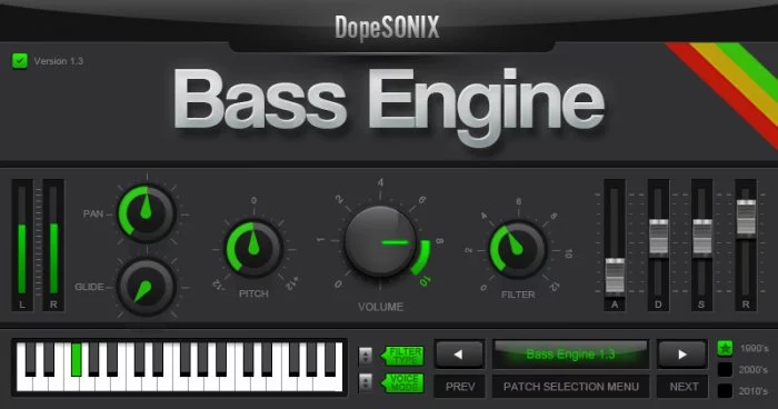 DopeSONIX Bass Engine Hip Hop 贝斯乐器现价 39 美元-