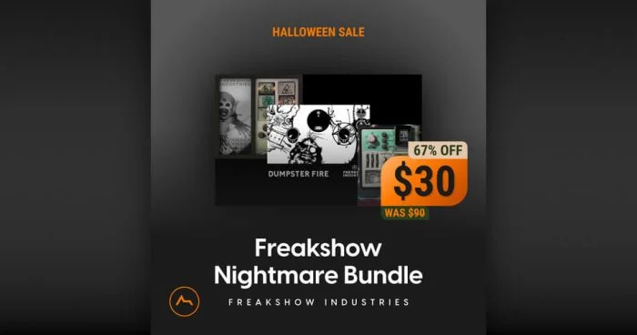 Freakshow Nightmare Bundle：3 个创意效果插件，售价 30 美元-